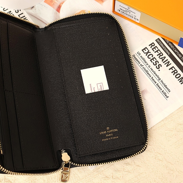 LVコピーウォレット素材ディテール